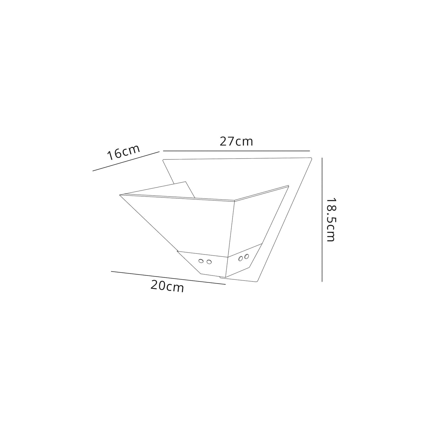 Whitley Wall Lamp, 1 Light E14, Antique Brass 2