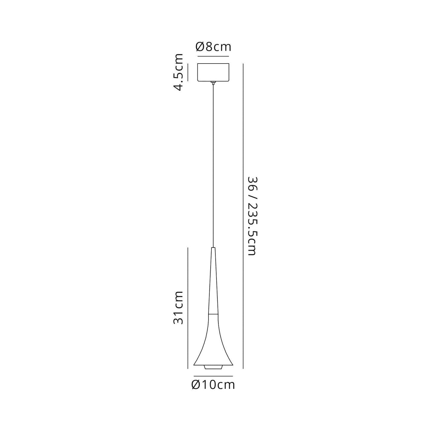 Dunham 1 Light Pendant, 1 x 5W LED, 3000K, 213lm, Satin Brown, 3yrs Warranty 2