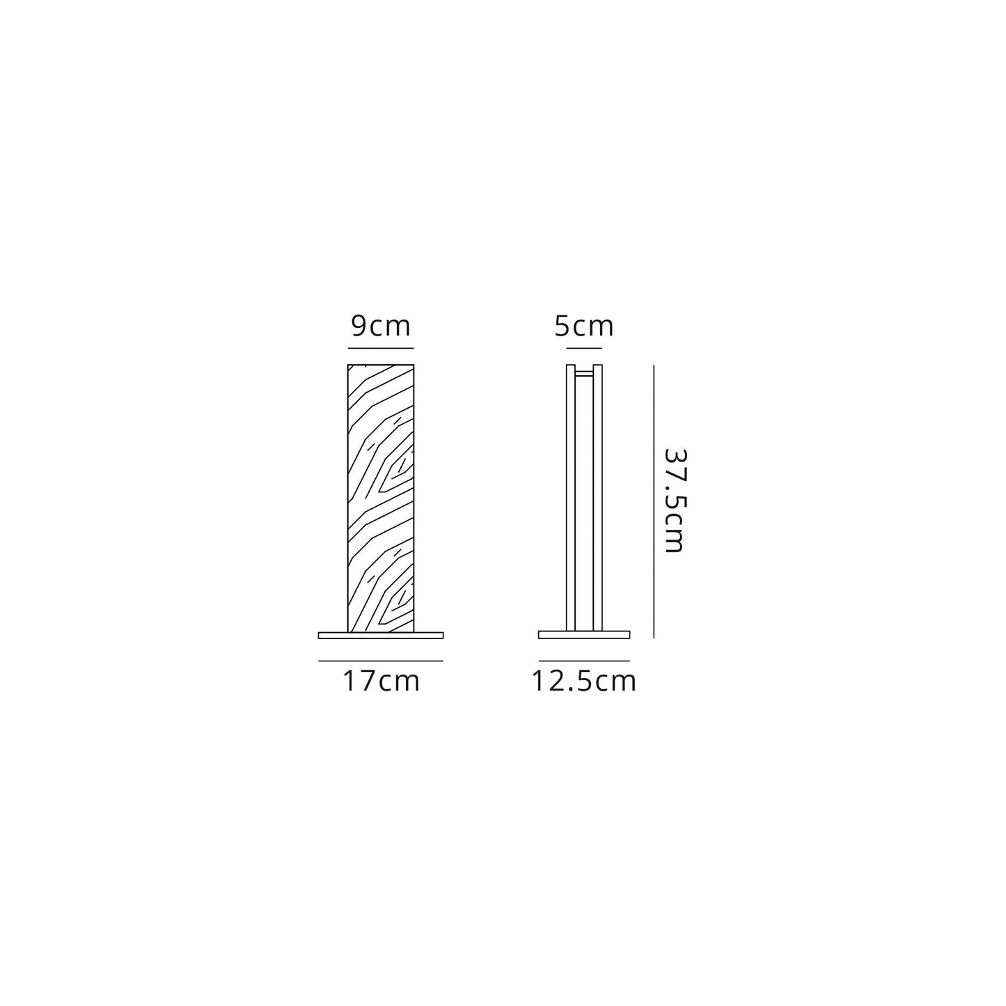 Clutton Table Lamp, 2 x 6W LED, 3000K, 450lm, Oak and Matt White, 3yrs Warranty