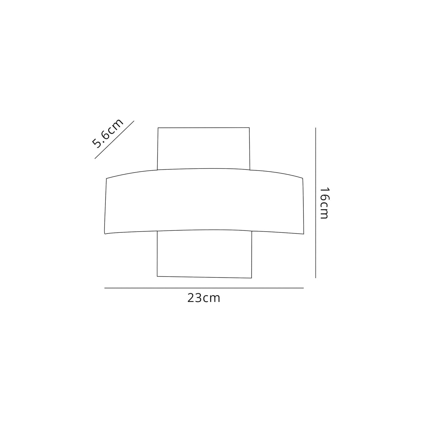 Malt Up & Downward Lighting Wall Lamp, 2 x 5W LED, 3000K, 850lm, IP54, Anthracite, 3yrs Warranty