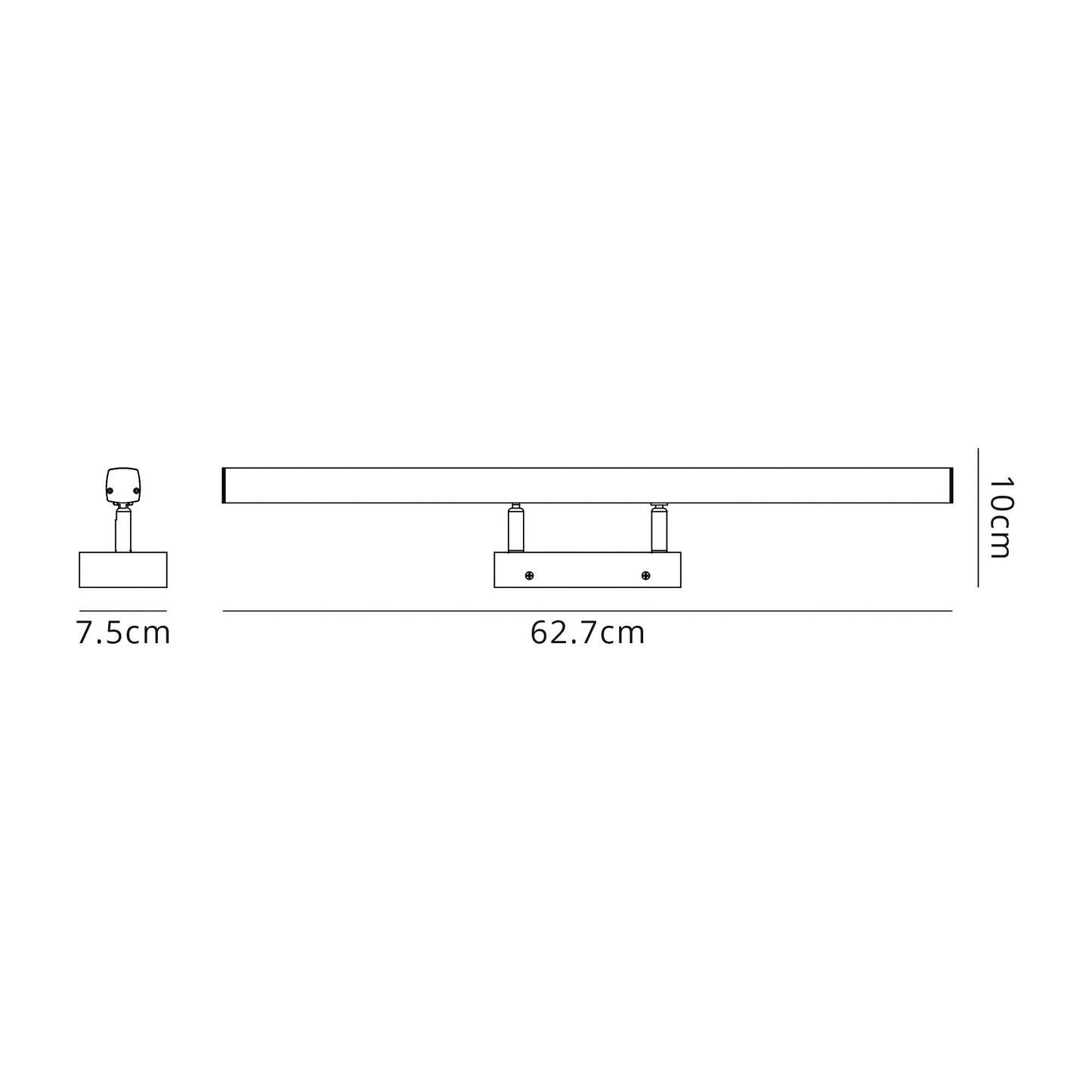 Chester Wall Lamp Large Adjustable, 1 x 18W LED, 4000K, 1784lm, IP44, Polished Chrome, 3yrs Warranty 2