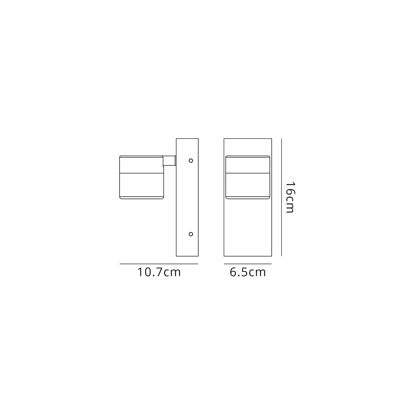 Mottram Wall Lamp Single Adjustable, 1 x 5W LED, 4000K, 415lm, IP44, Polished Chrome, 3yrs Warranty