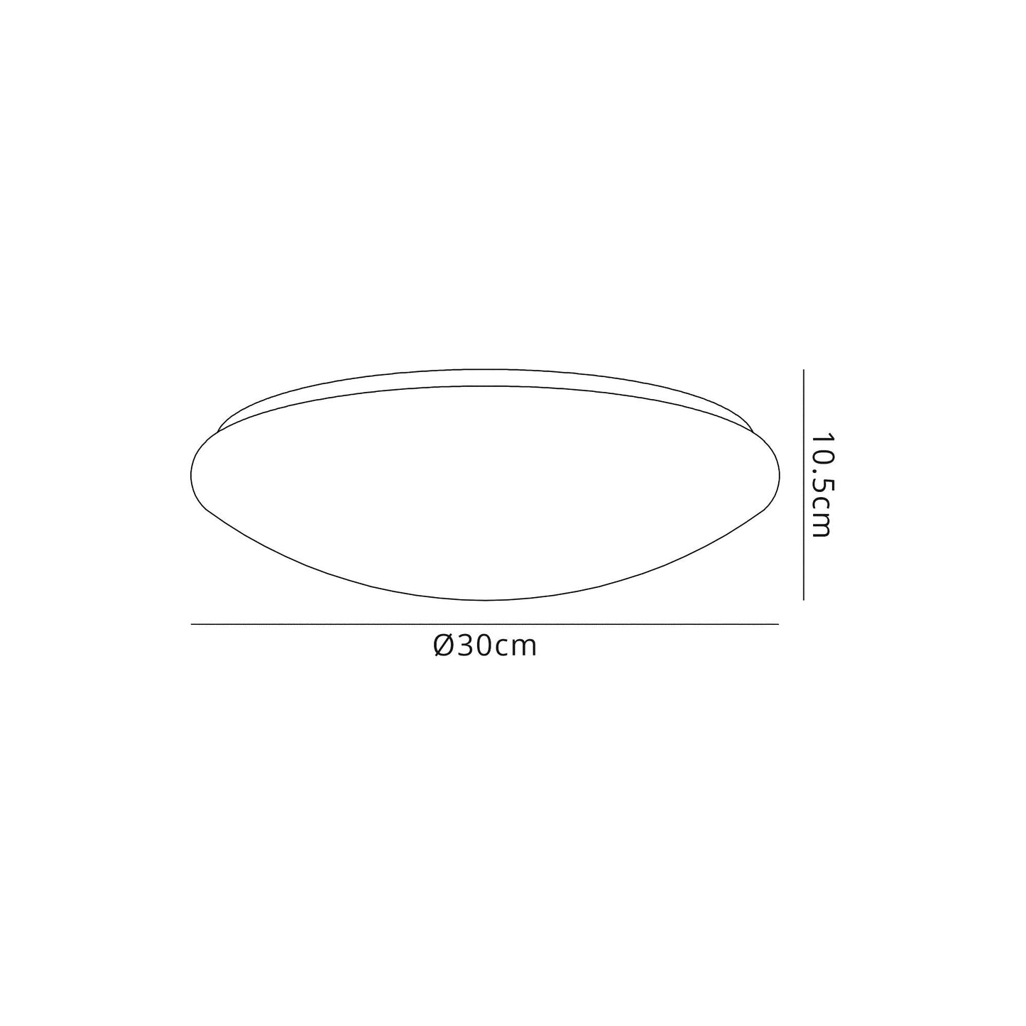 Roxby Ceiling, 1 x 18W LED, 3000K, 872lm, IP44, White and Frosted Glass, 3yrs Warranty