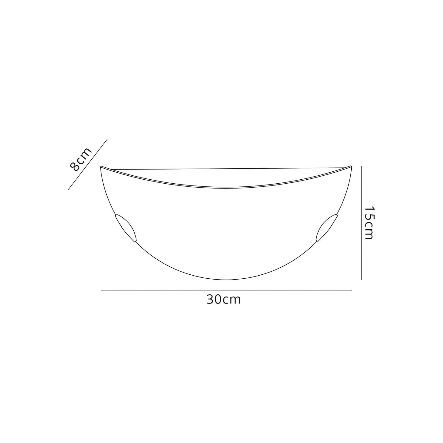 Faulkners Wall Lamp, 1 x 12W LED, 3000K, 780lm, Polished Chrome and White, 3yrs Warranty