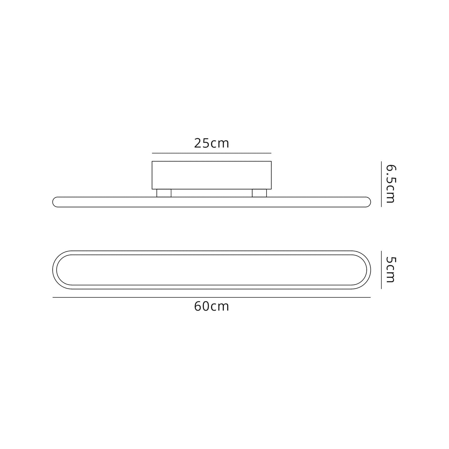 Leycester Wall Lamp, 1 x 24W LED, 4000K, 865lm, Sand White, 3yrs Warranty