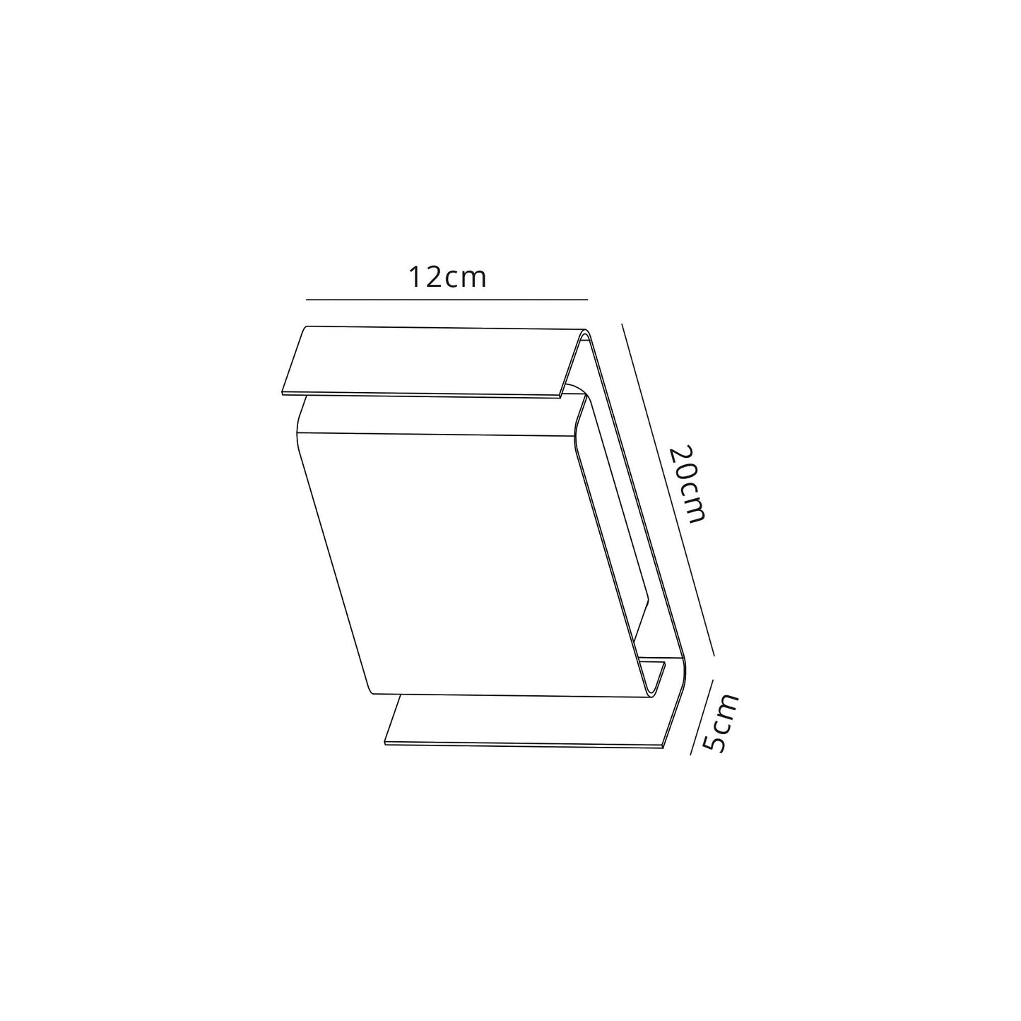Ennerdale Wall Lamp, 2 x 6W LED, 3000K, 535lm, IP54, Anthracite, 3yrs Warranty