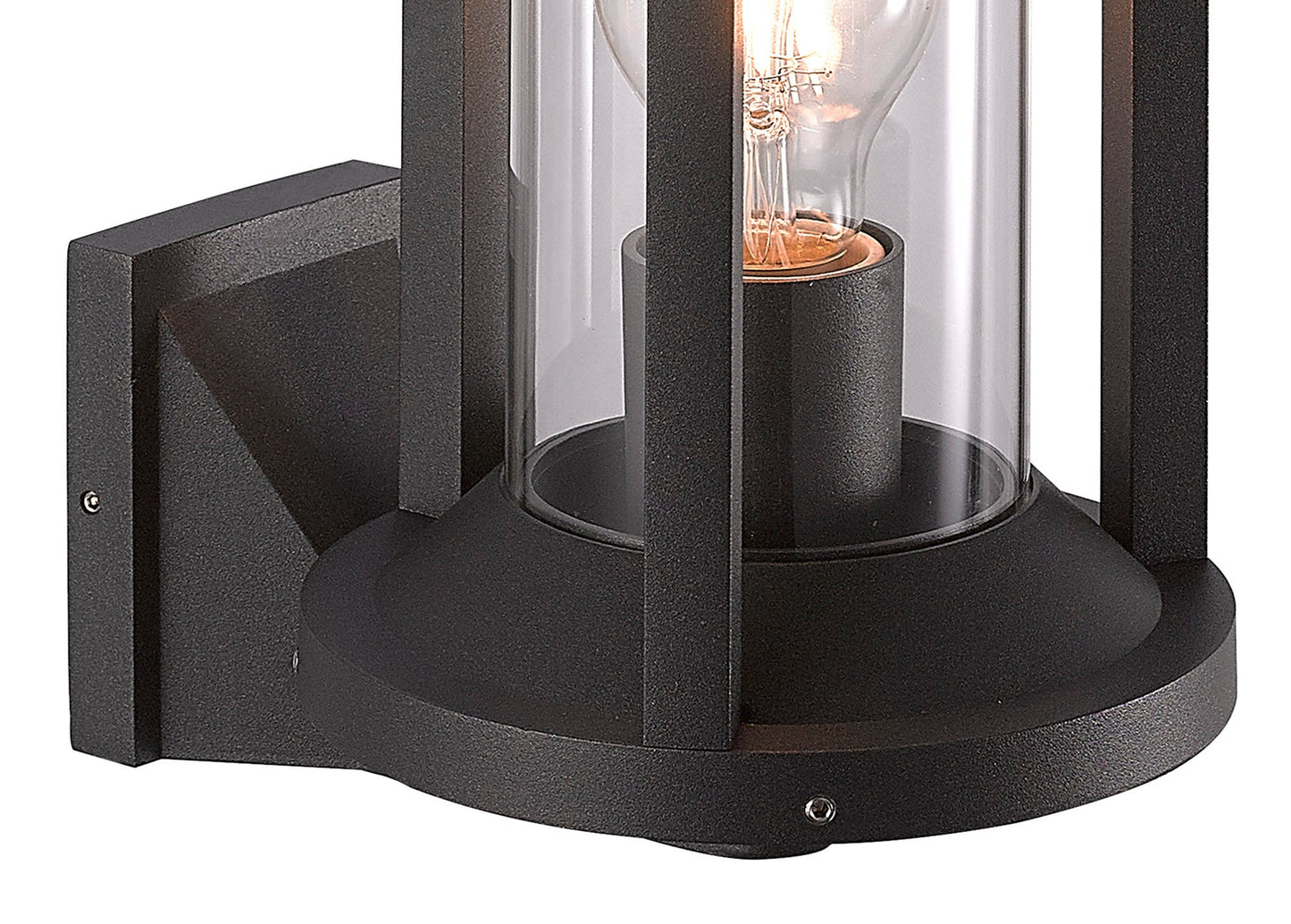 Acacia Wall Lamp Lantern, 1 x E27, IP65, Anthracite, 2yrs Warranty 2