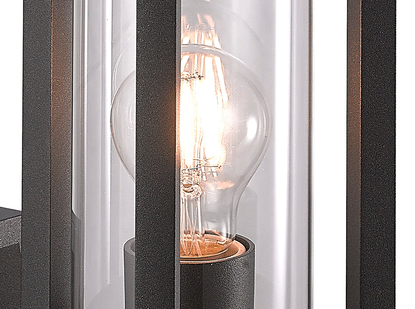 Acacia Wall Lamp Lantern, 1 x E27, IP65, Anthracite, 2yrs Warranty 2
