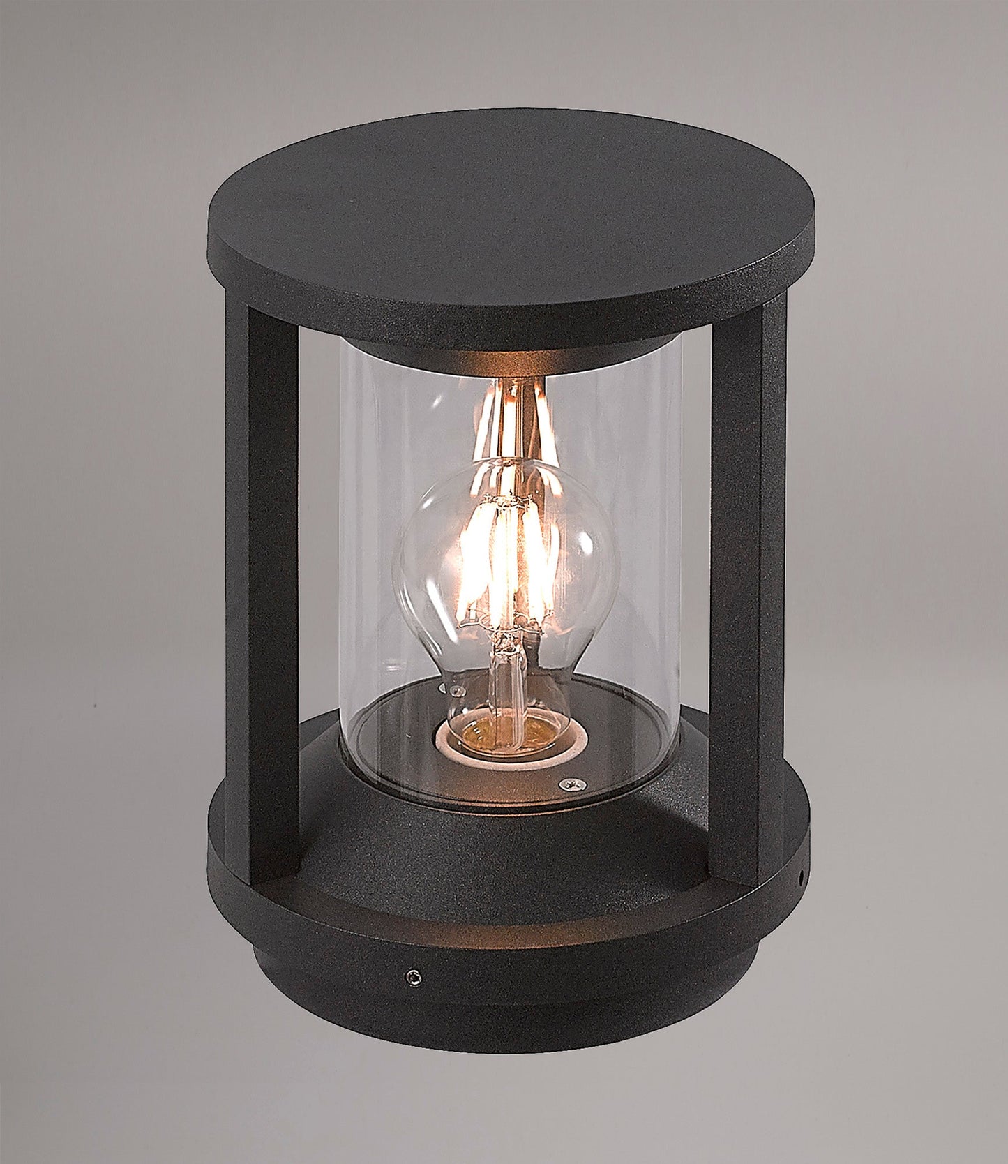 Acacia Pillar Lamp, 1 x E27, IP65, Anthracite, 2yrs Warranty 2