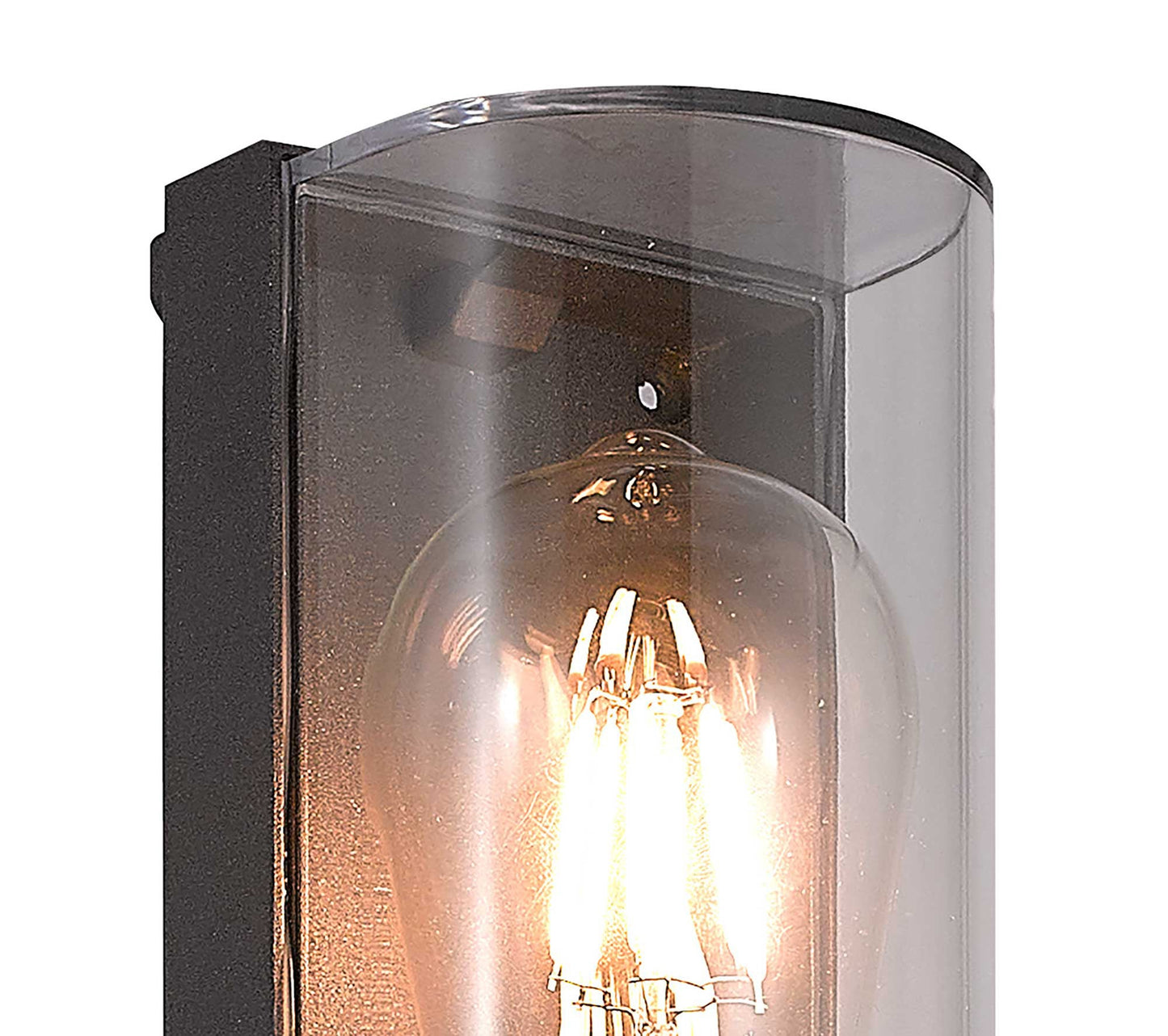 Acacia Wall Lamp Curved, 1 x E27, IP65, Anthracite, 2yrs Warranty 2