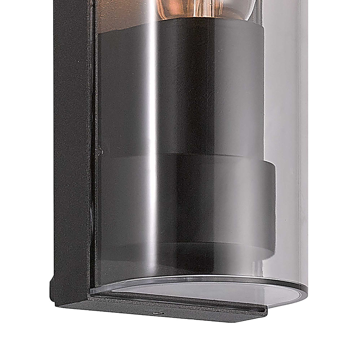 Acacia Wall Lamp Curved, 1 x E27, IP65, Anthracite, 2yrs Warranty 2