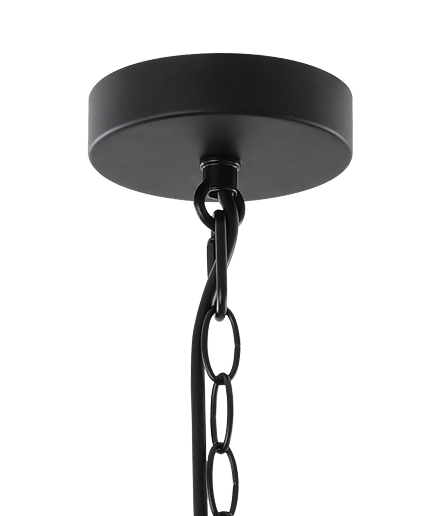Adlington Pendant, 1 x E27, Matt Black 2