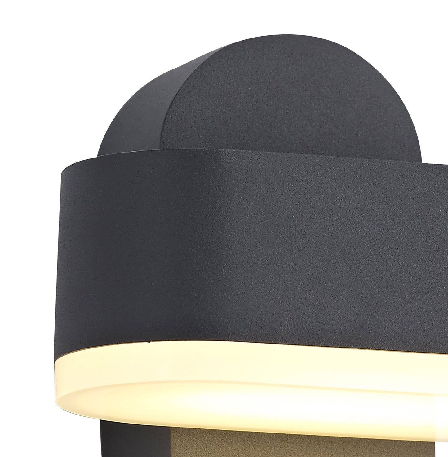 Albert 1 Light Adjustable Wall Lamp, 1 x 6W LED, 3000K, 400lm, IP54, Anthracite, 3yrs Warranty