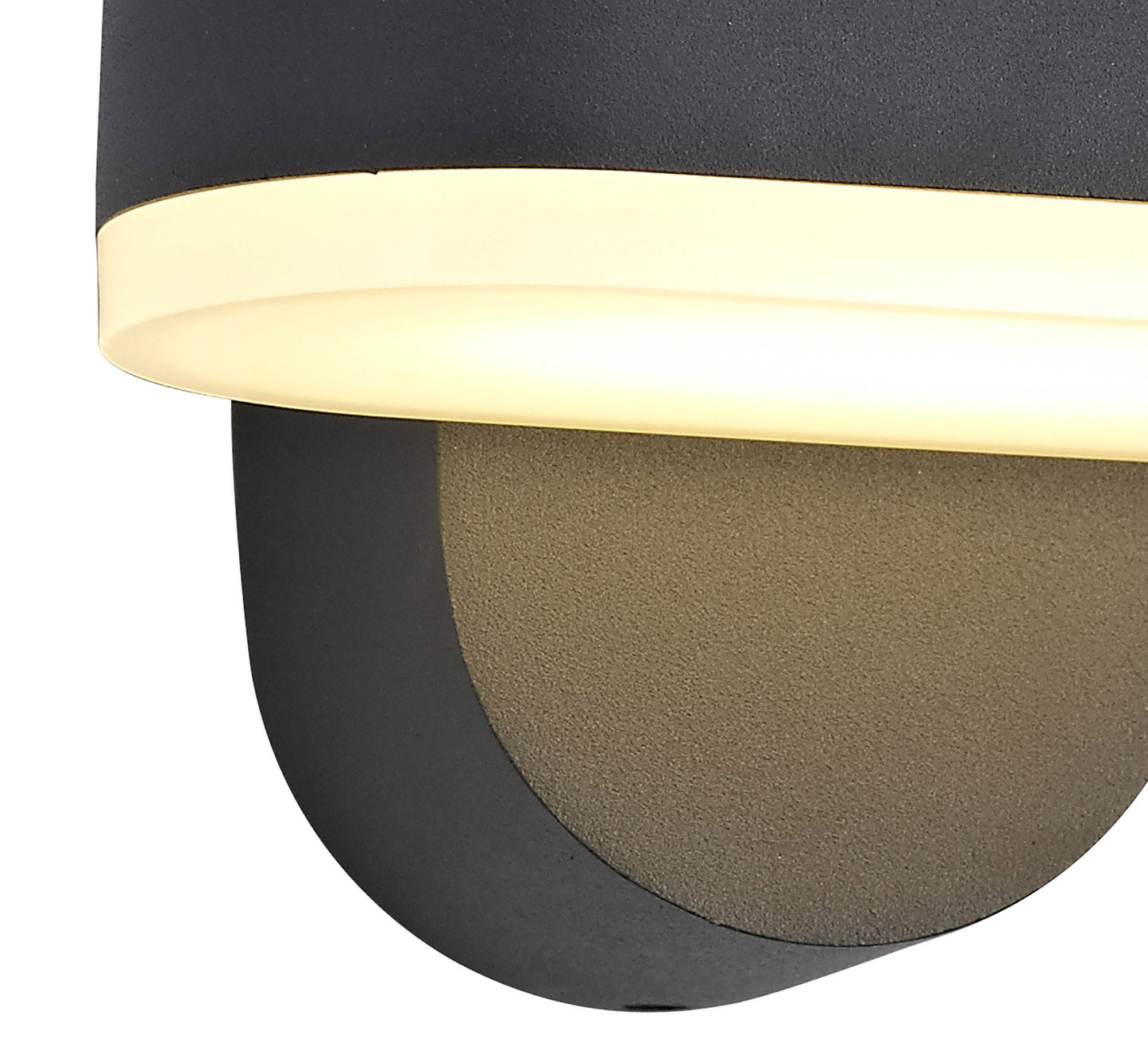 Albert 1 Light Adjustable Wall Lamp, 1 x 6W LED, 3000K, 400lm, IP54, Anthracite, 3yrs Warranty