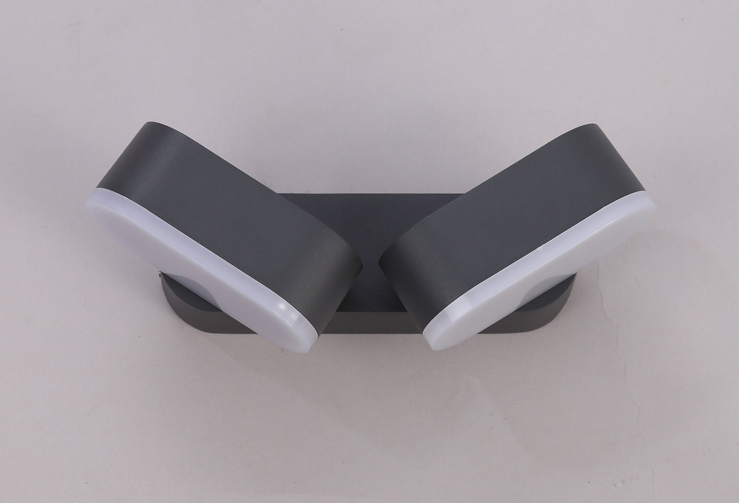 Albert 2 Light Adjustable Wall Lamp, 2 x 6W LED, 3000K, 780lm, IP54, Anthracite, 3yrs Warranty