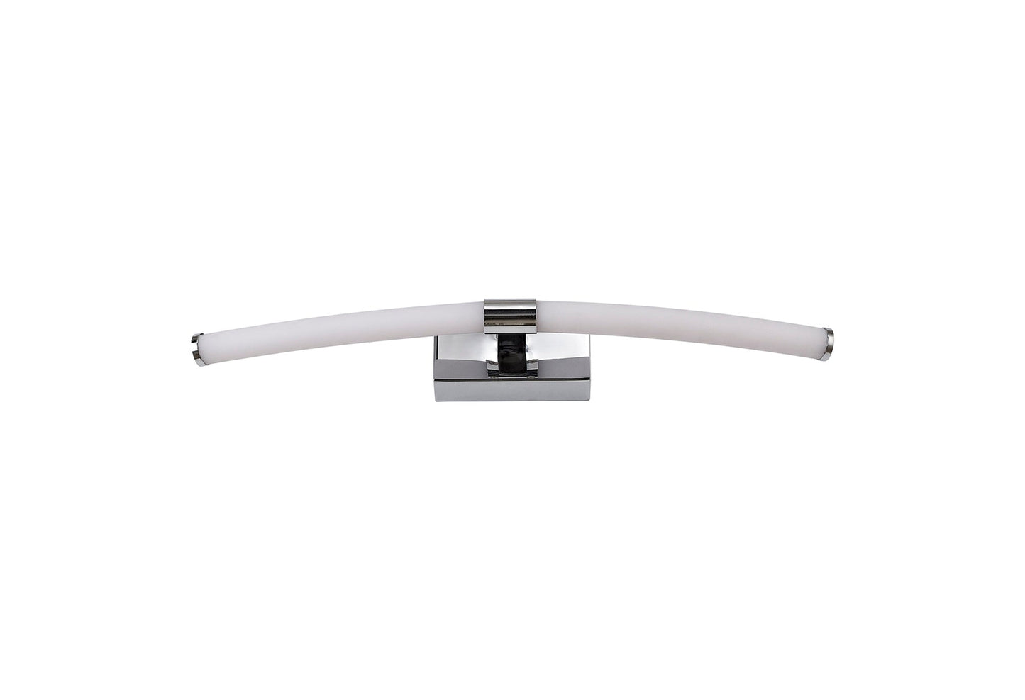 Aldford Wall Lamp Small, 2 x 4W LED, 3000K, 560lm, IP44, Polished Chrome, 3yrs Warranty
