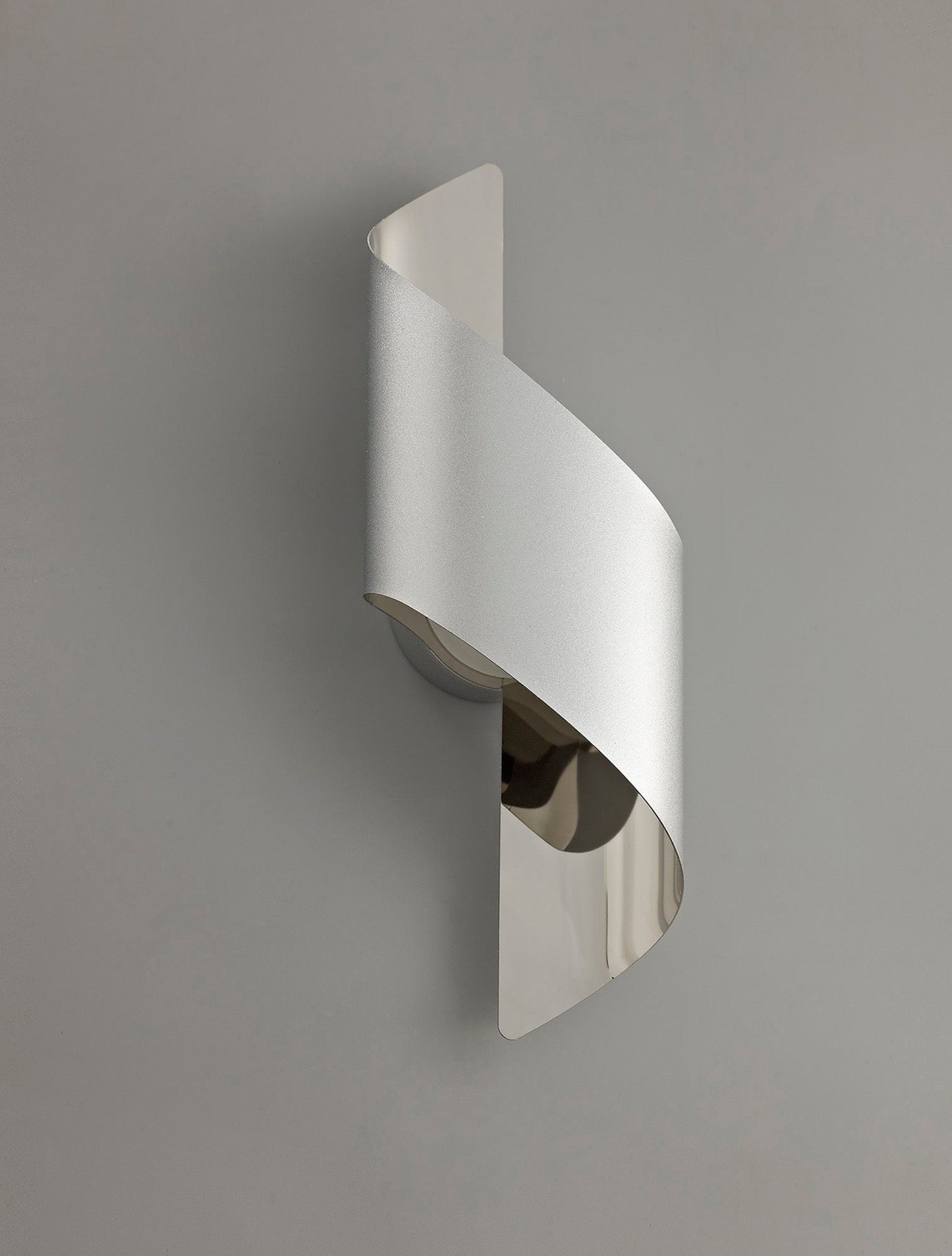 Arley Wall Lamp Small, 1 x 8W LED, 3000K, 640lm, Silver and Polished Chrome, 3yrs Warranty 2