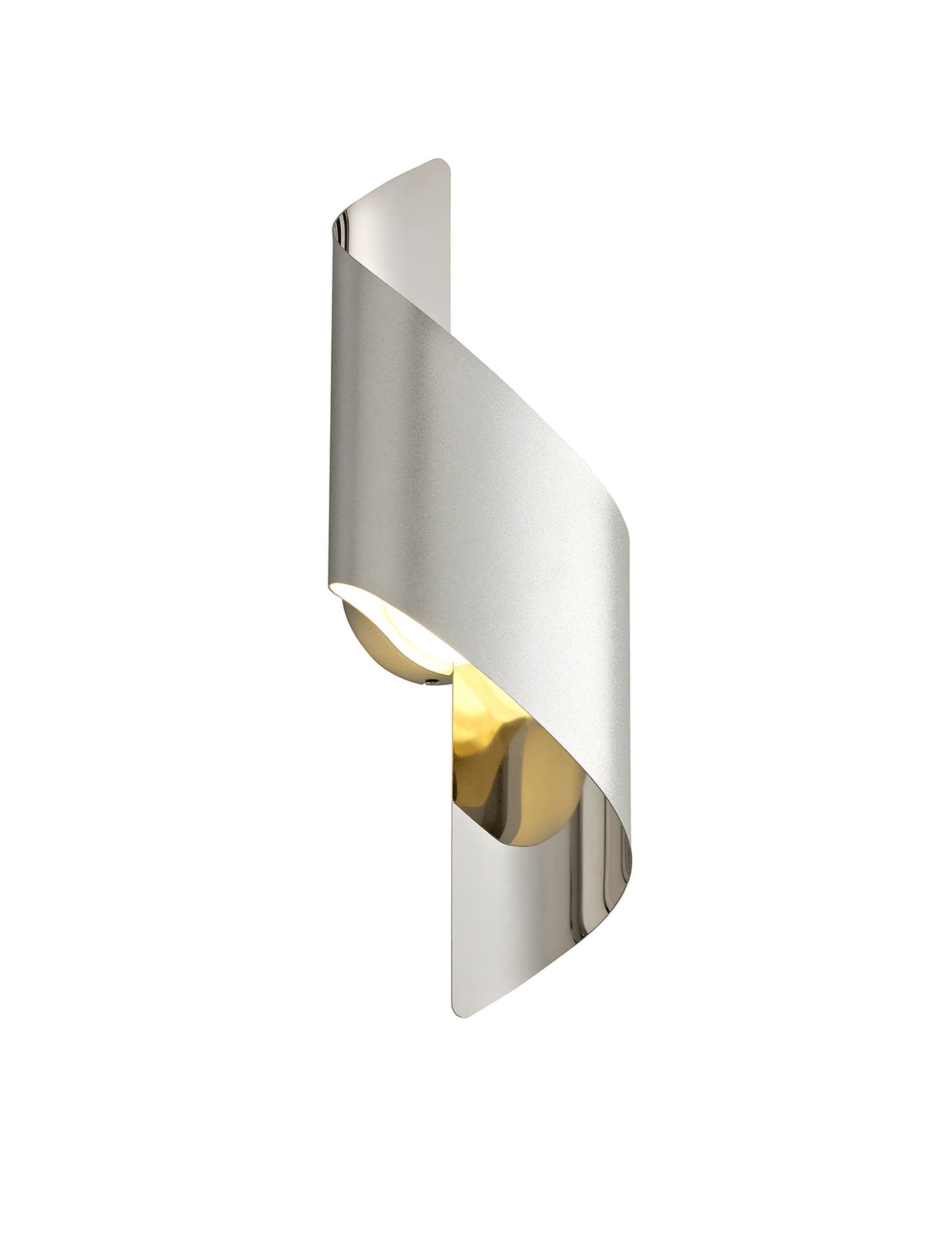Arley Wall Lamp Small, 1 x 8W LED, 3000K, 640lm, Silver and Polished Chrome, 3yrs Warranty 2