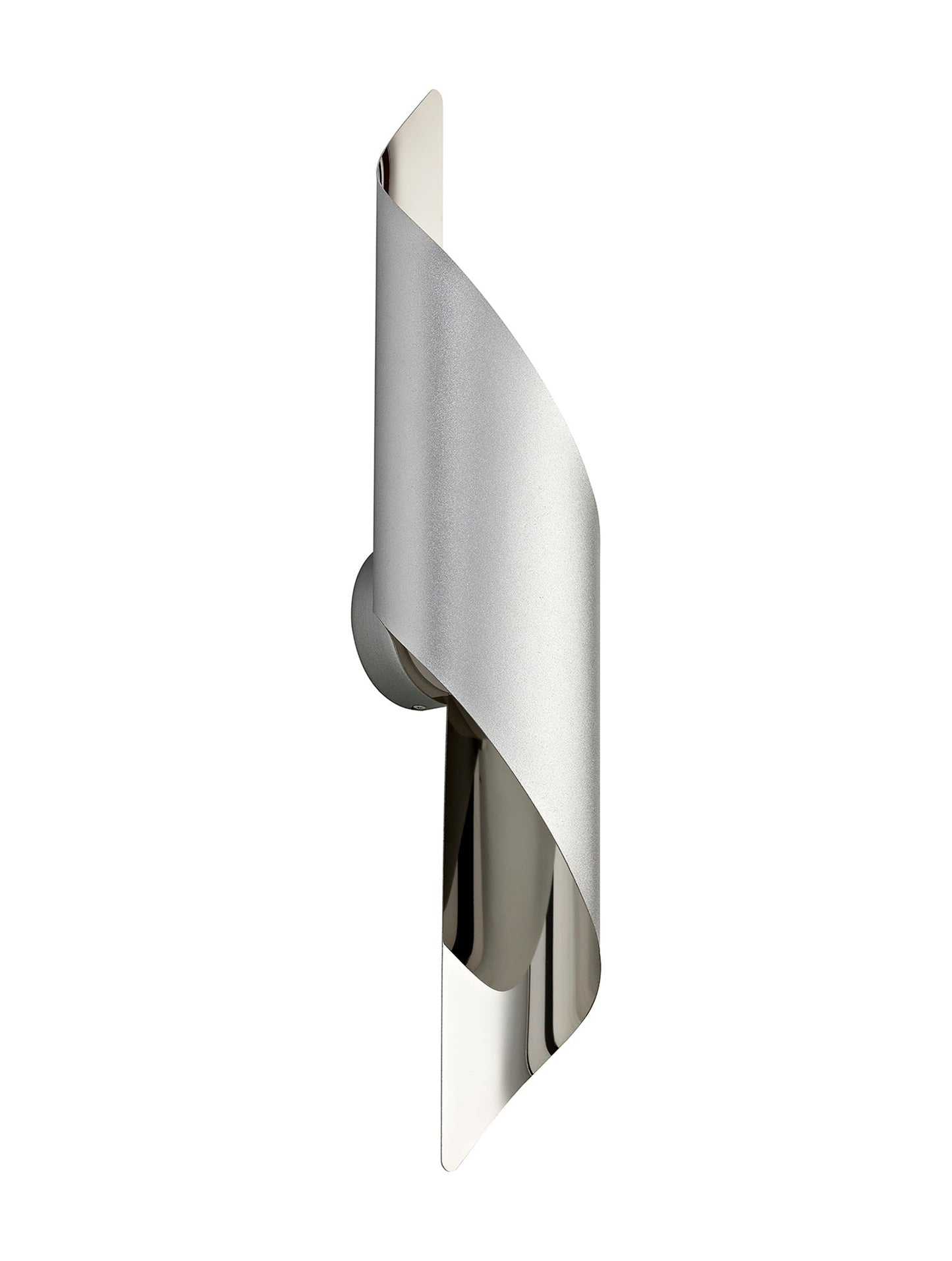 Arley Wall Lamp Large, 1 x 8W LED, 3000K, 640lm, Silver and Polished Chrome, 3yrs Warranty 2