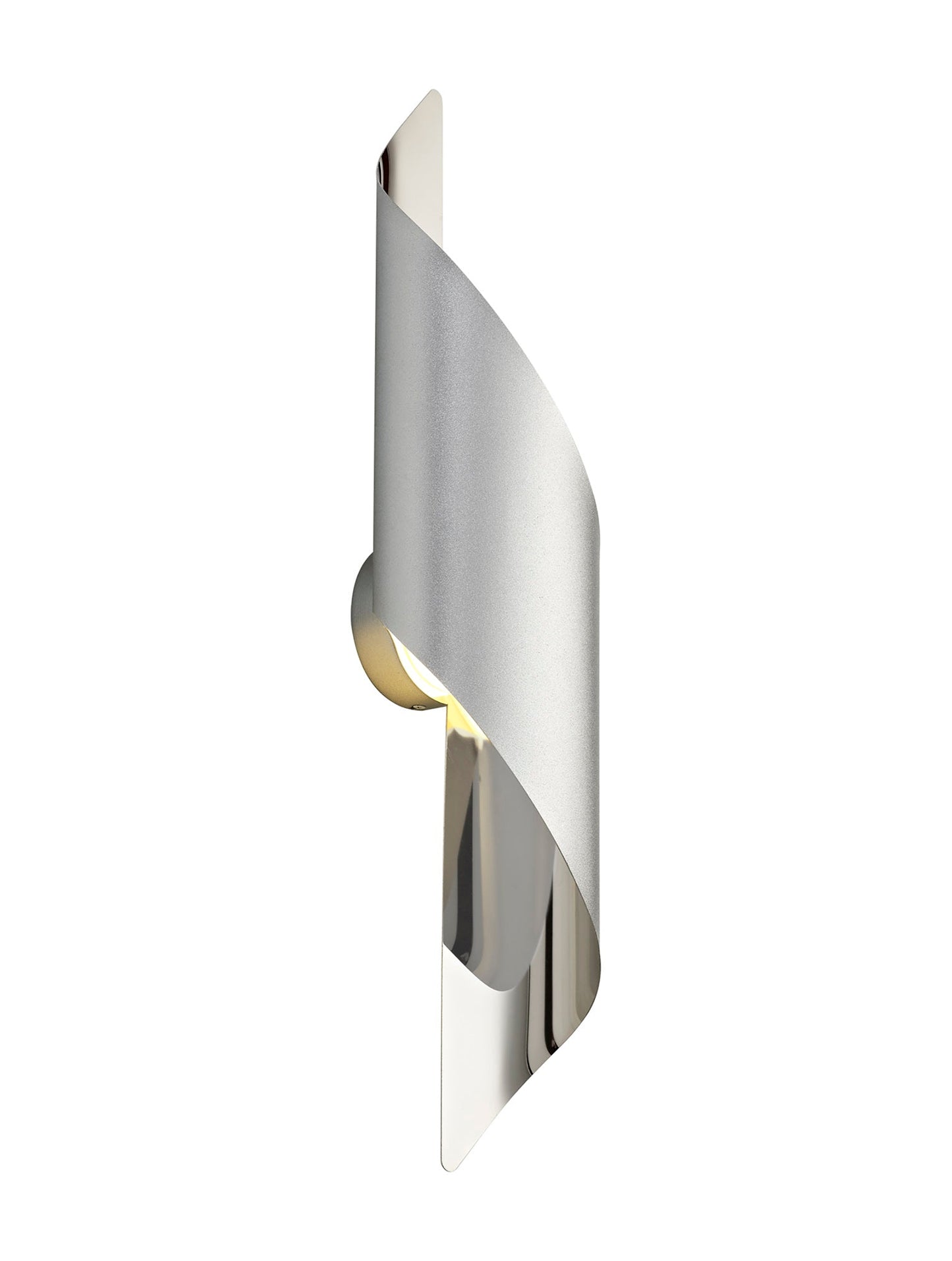 Arley Wall Lamp Large, 1 x 8W LED, 3000K, 640lm, Silver and Polished Chrome, 3yrs Warranty 2
