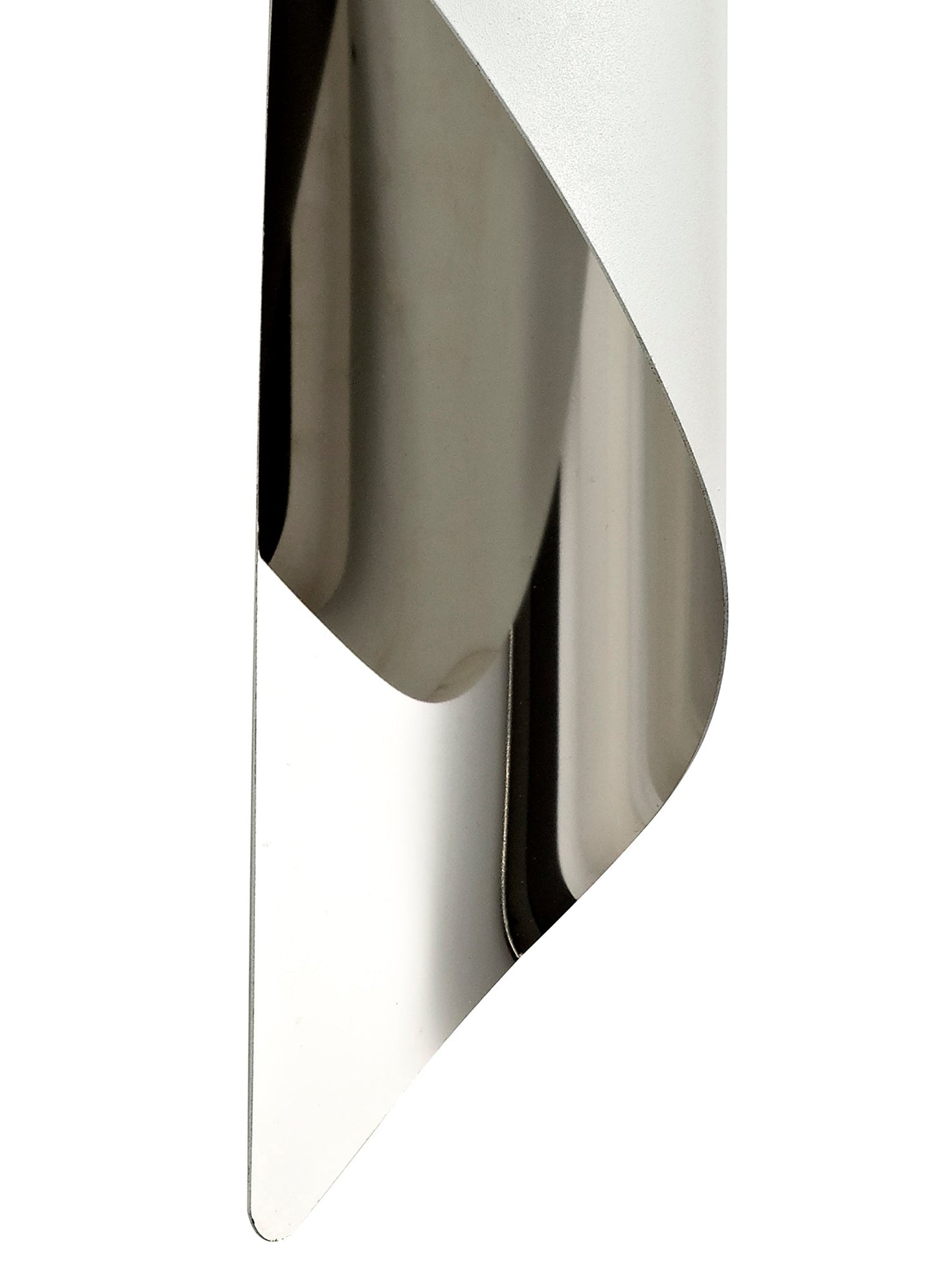 Arley Wall Lamp Large, 1 x 8W LED, 3000K, 640lm, White and Polished Chrome, 3yrs Warranty 2