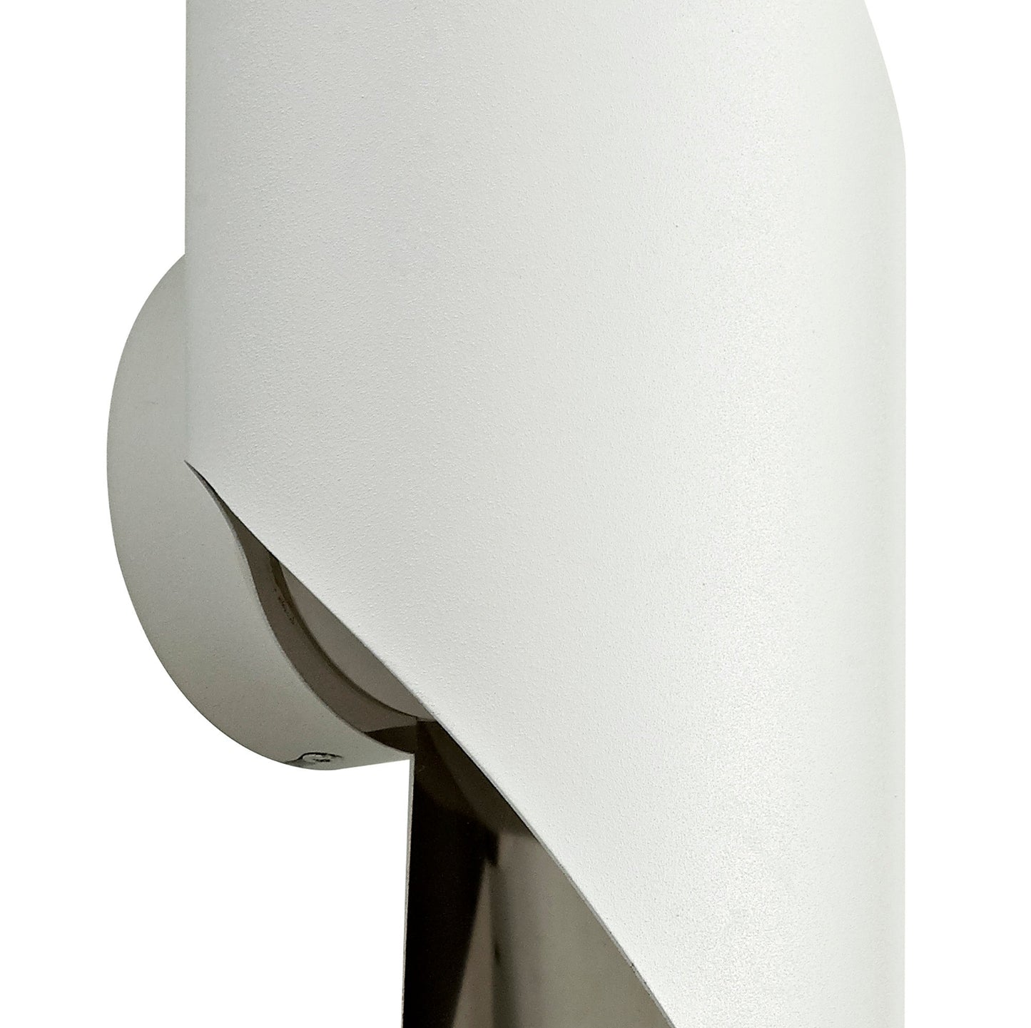 Arley Wall Lamp Large, 1 x 8W LED, 3000K, 640lm, White and Polished Chrome, 3yrs Warranty 2