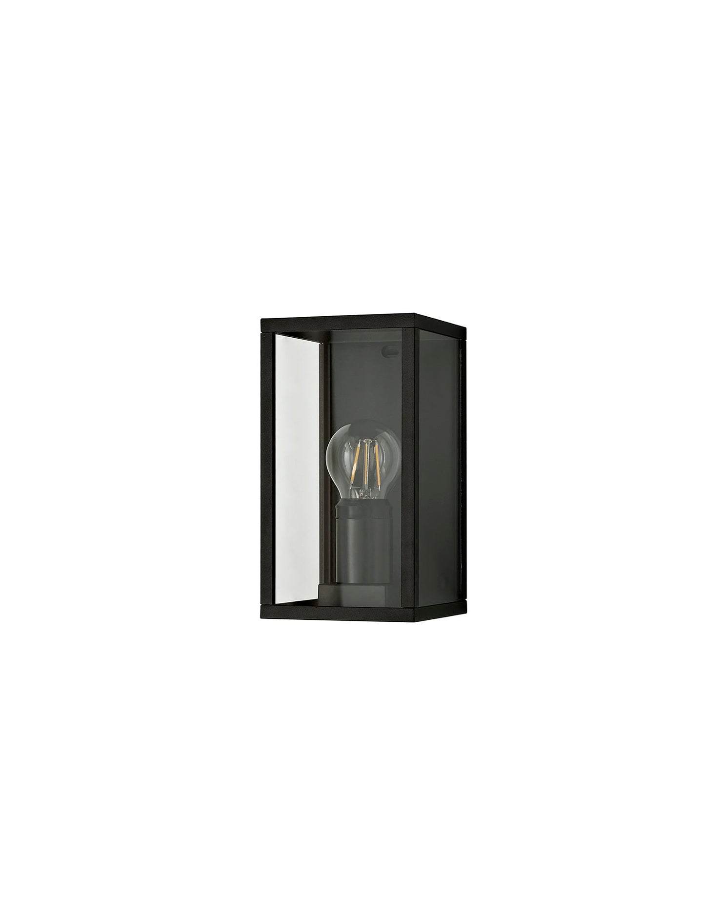 Briar Flush Wall Lamp, 1 x E27, IP54, Graphite Black, 2yrs Warranty 2