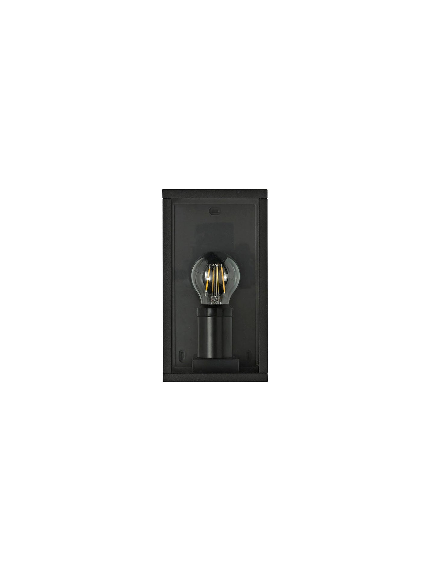 Briar Flush Wall Lamp, 1 x E27, IP54, Graphite Black, 2yrs Warranty 2
