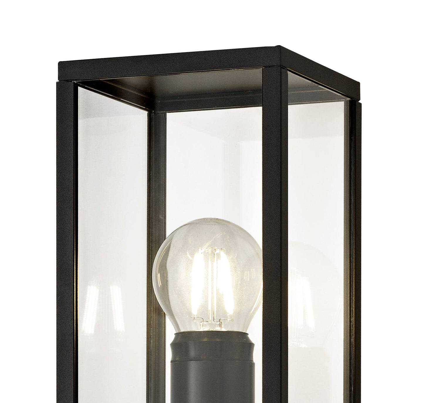 Briar Upward Wall Lamp, 1 x E27, IP54, Graphite Black, 2yrs Warranty 2