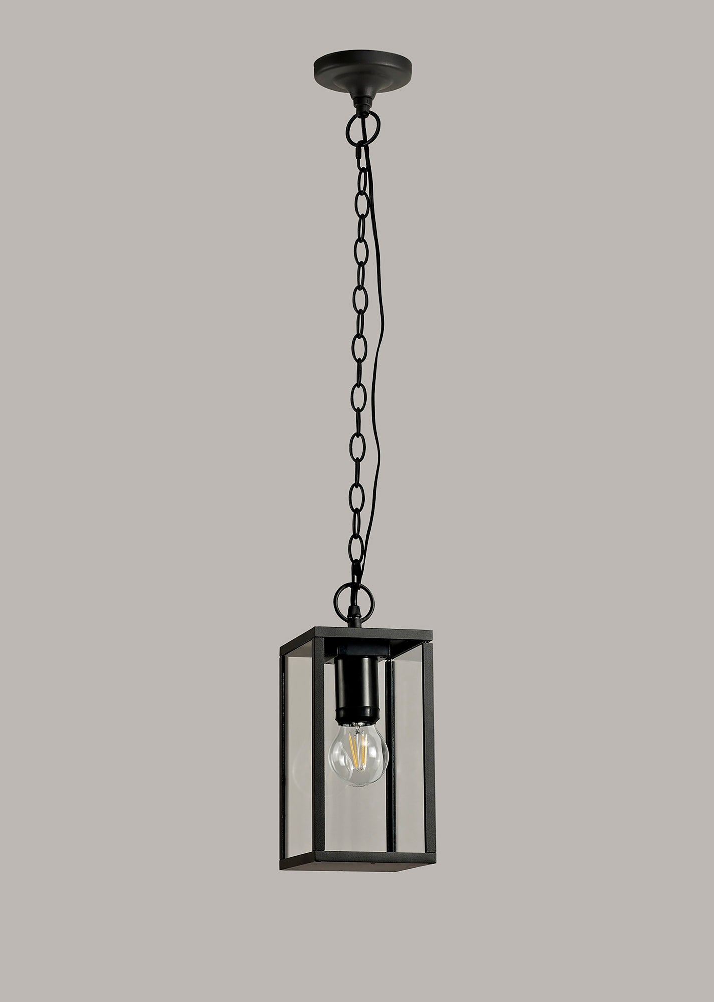 Briar Pendant, 1 x E27, IP54, Graphite Black, 2yrs Warranty 2