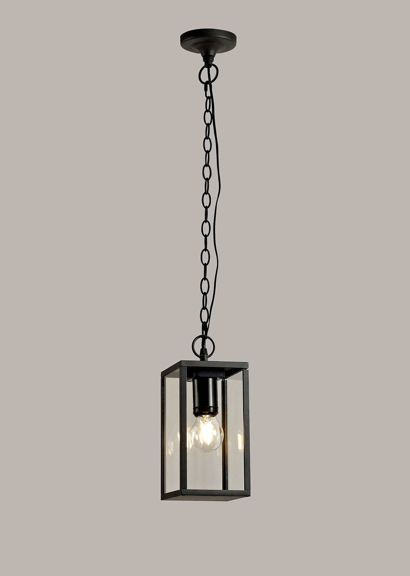 Briar Pendant, 1 x E27, IP54, Graphite Black, 2yrs Warranty 2