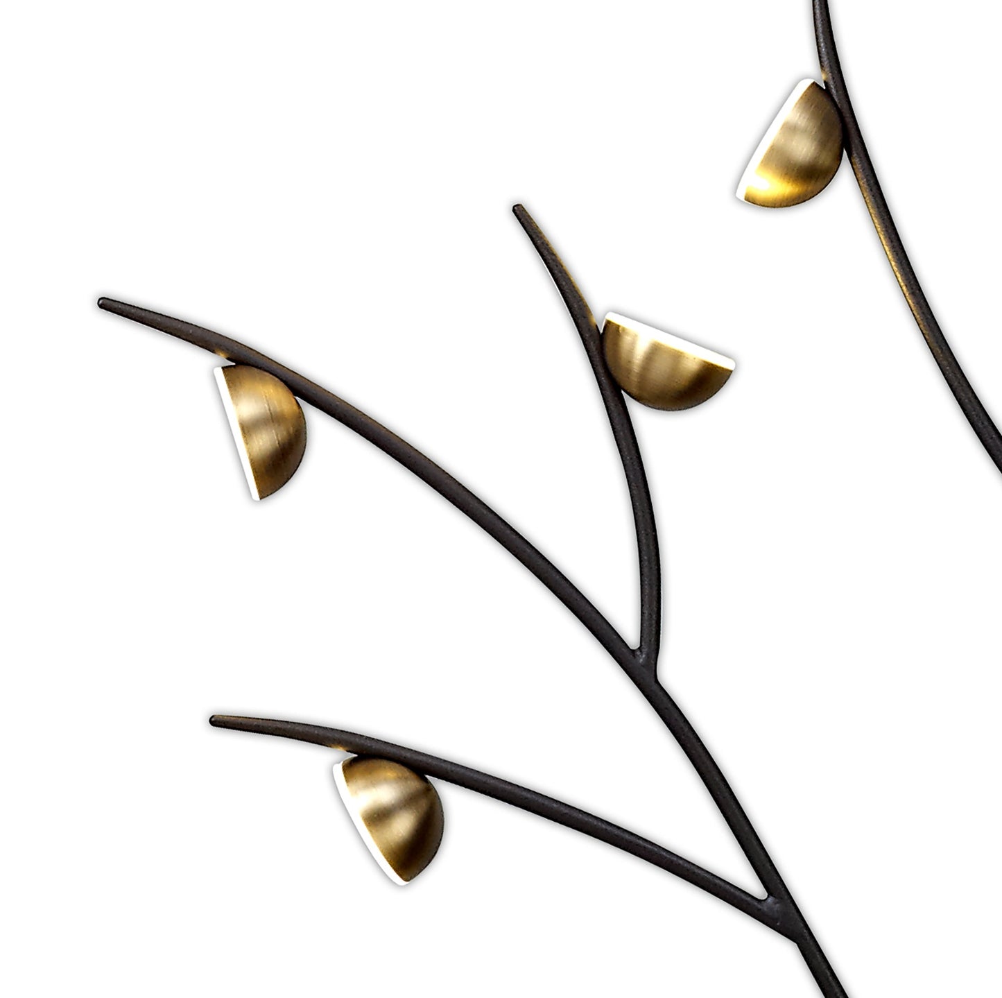 Budworth 20 Light Wall Lamp, 20 x 3W LED, 3000K, 3300lm, Black and Antique Brass, 3yrs Warranty