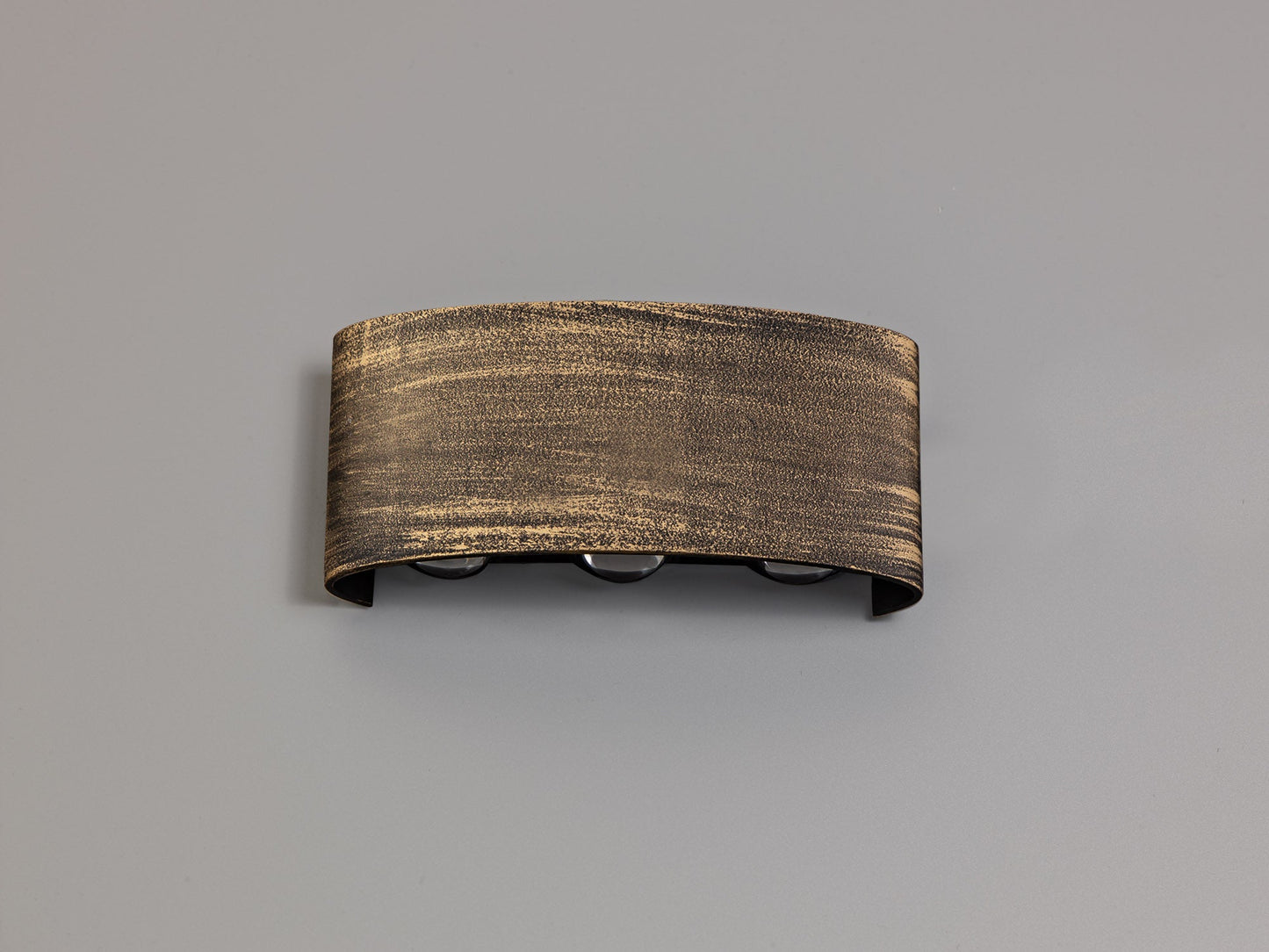 Cavendish Up & Downward Lighting Wall Lamp, 6 x 1W LED, 3000K, 500lm, IP54, Black and Gold, 3yrs Warranty