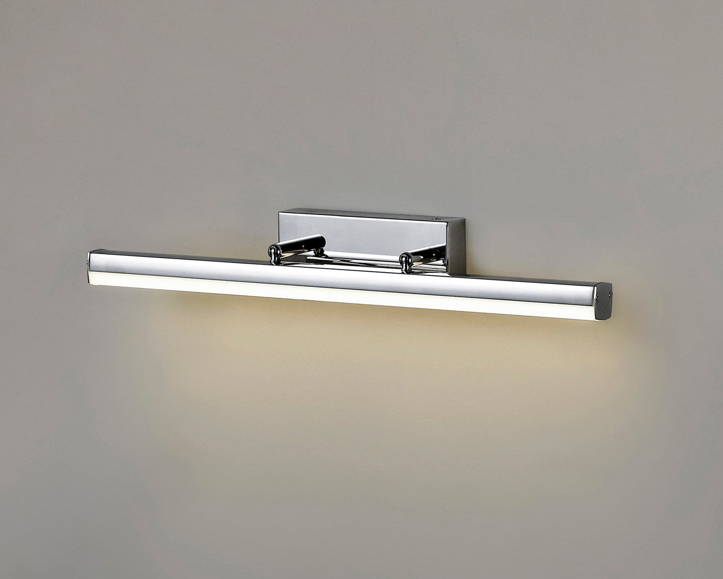 Chester Wall Lamp Large Adjustable, 1 x 18W LED, 4000K, 1784lm, IP44, Polished Chrome, 3yrs Warranty 2