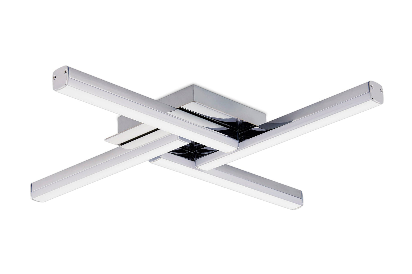 Chester 4 Light Ceiling, 4 x 6W LED, 4000K, 2210lm, IP44, Polished Chrome, 3yrs Warranty 2