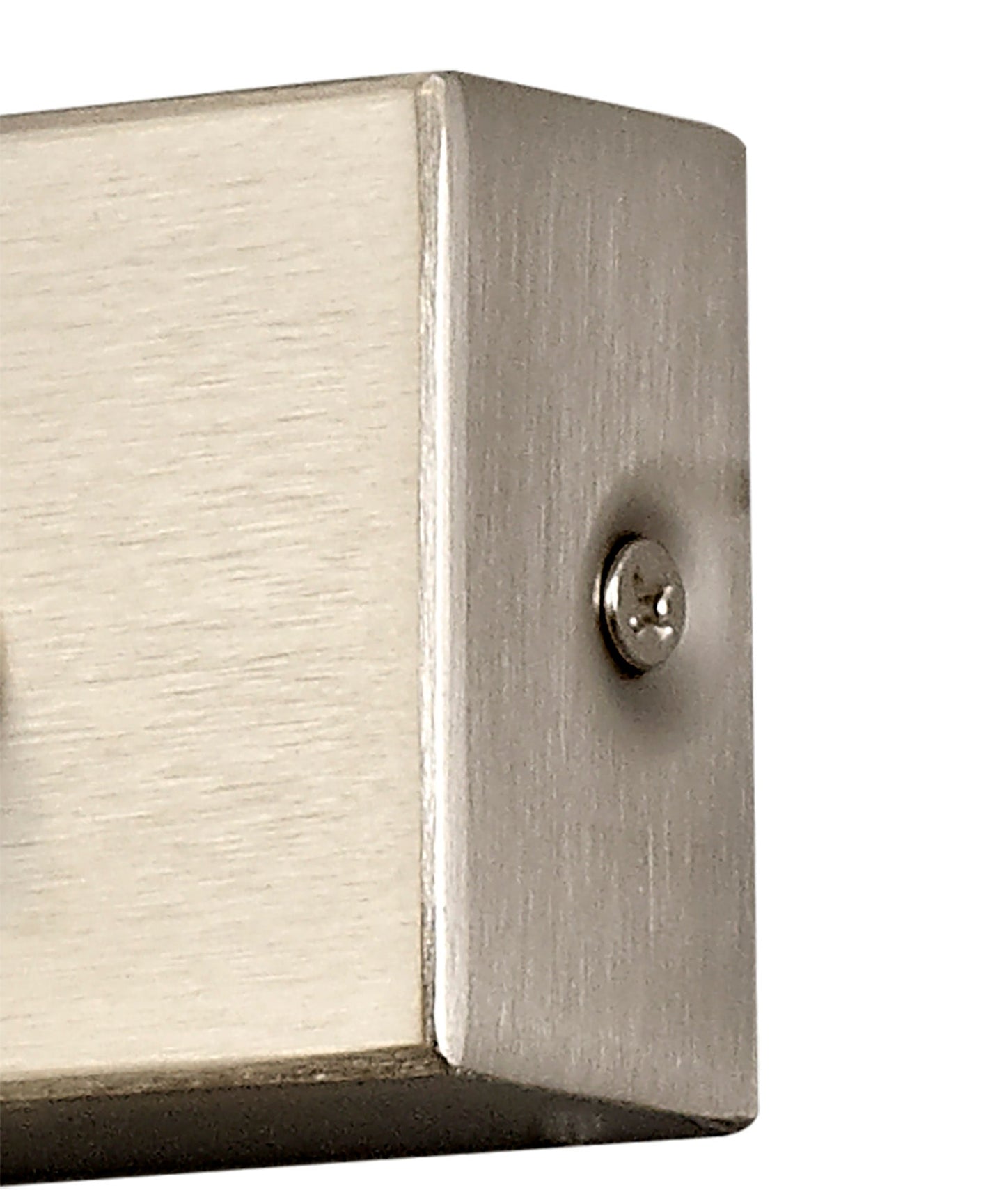Chorley Small 1 Arm Wall Lamp and Picture Light, 1 x 6W LED, 3000K, 470lm, Satin Nickel, 3yrs Warranty