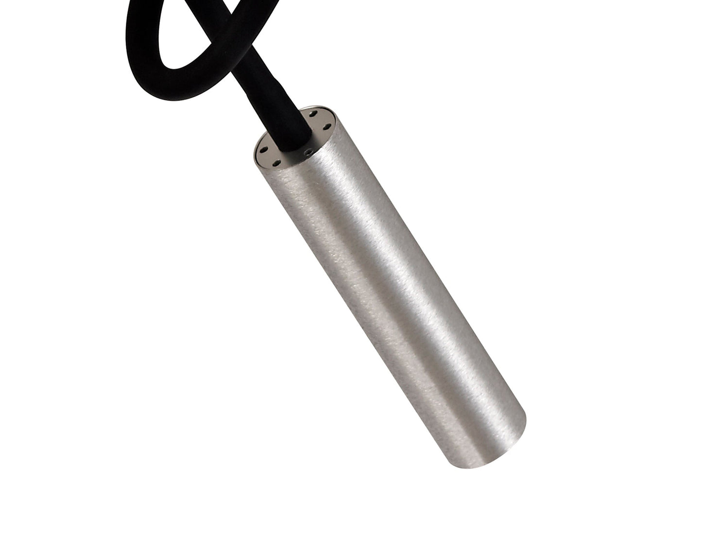 Clifton Ceiling, 3 Light Adjustable Arms, 3 x 5W LED Dimmable, 3000K, 930lm, Black and Aluminium, 3yrs Warranty