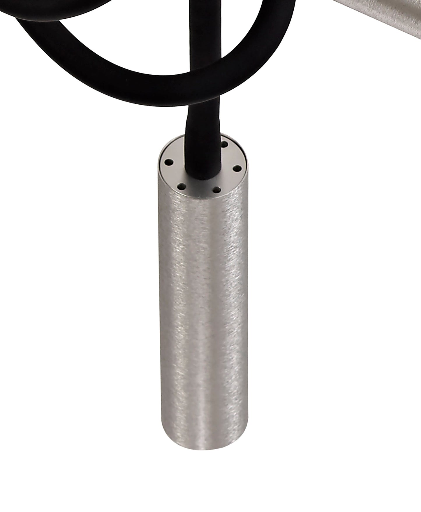 Clifton Ceiling, 5 Light Adjustable Arms, 5 x 5W LED Dimmable, 3000K, 1550lm, Black and Aluminium, 3yrs Warranty