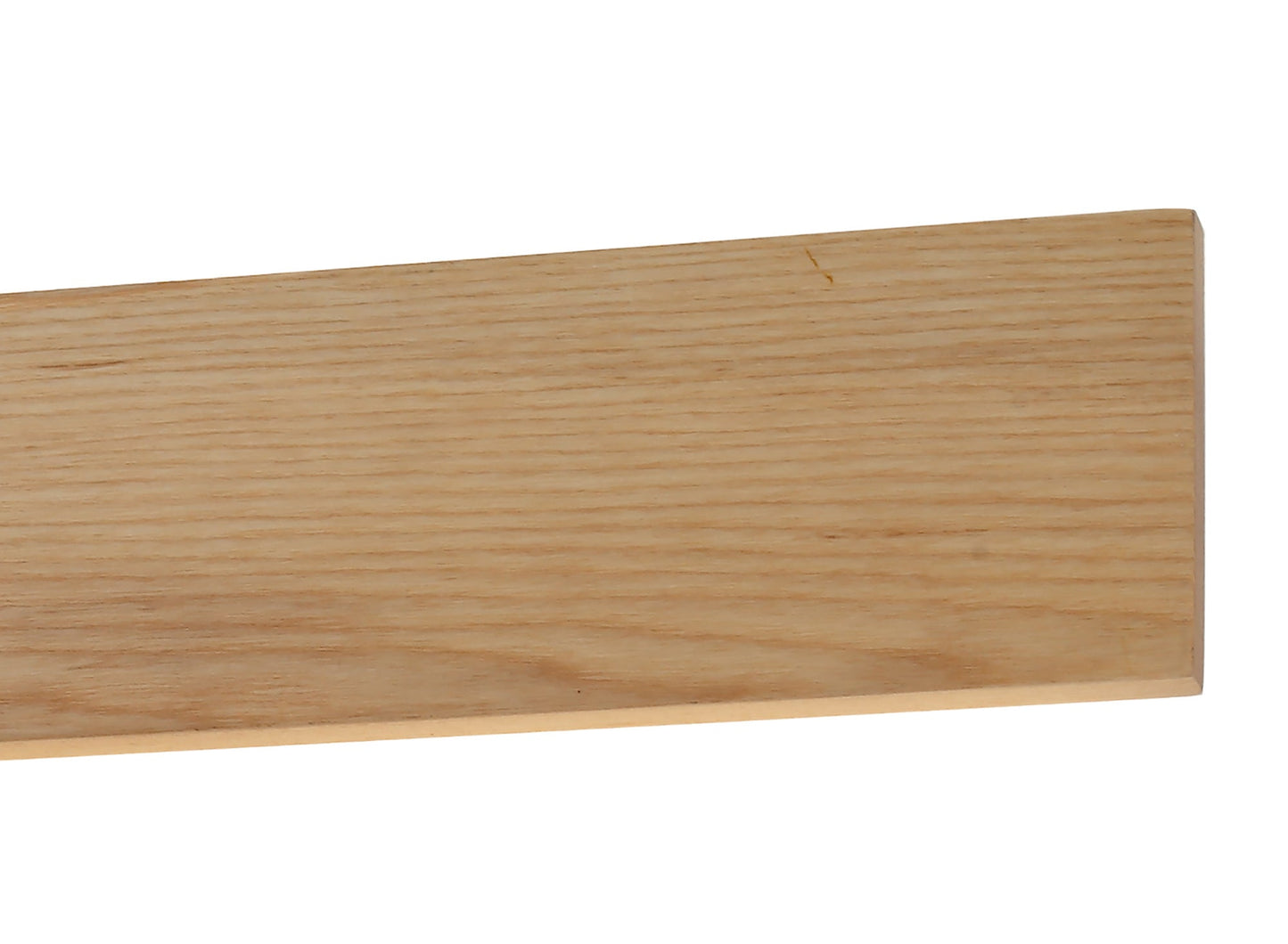 Clutton Wall Lamp, 2 x 10W LED, 3000K, 968lm, Oak and Matt White, 3yrs Warranty