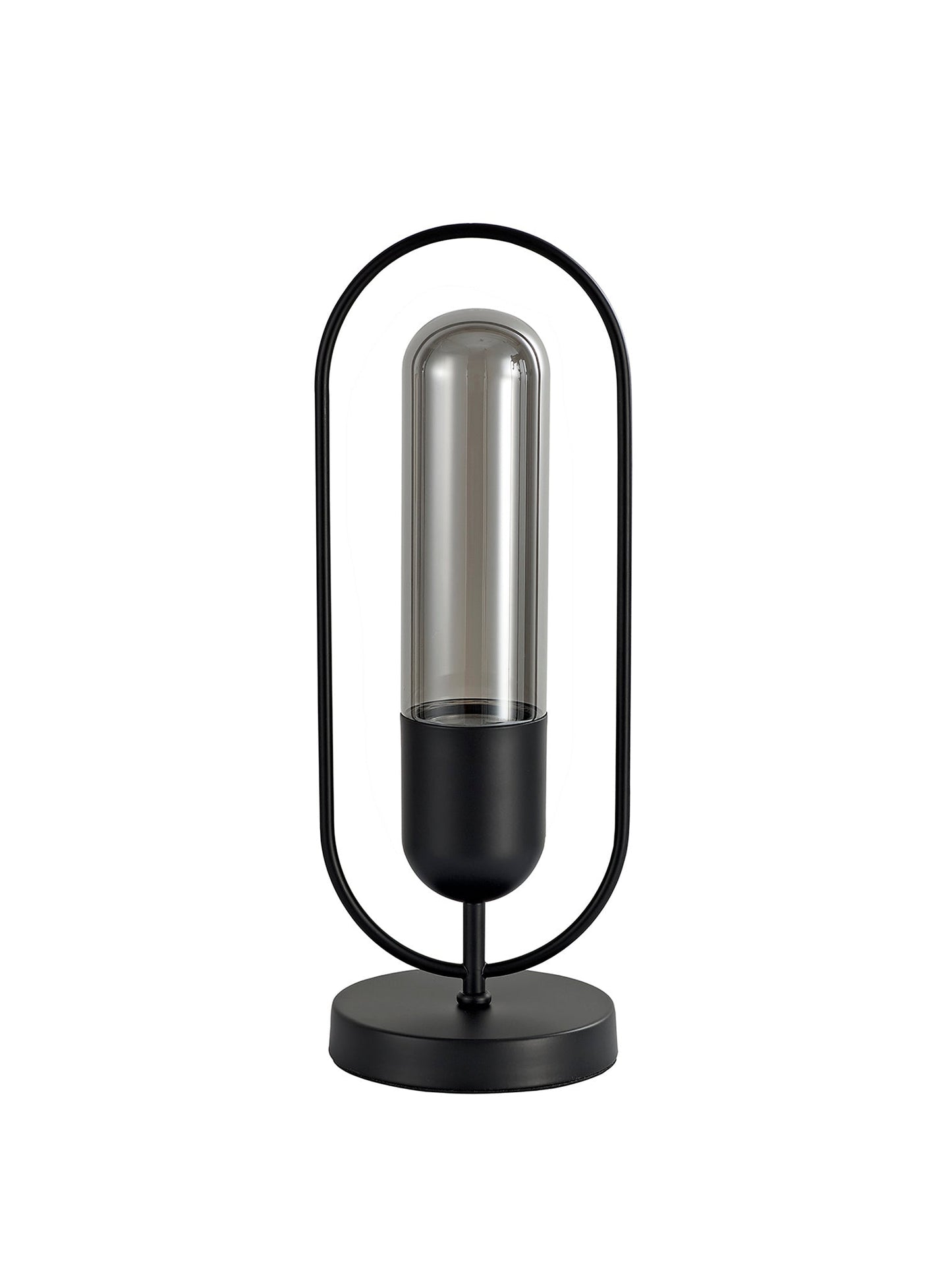 Cranford Table Lamp, 1 x 7W LED, 4000K, 790lm, Black and Smoked, 3yrs Warranty 2
