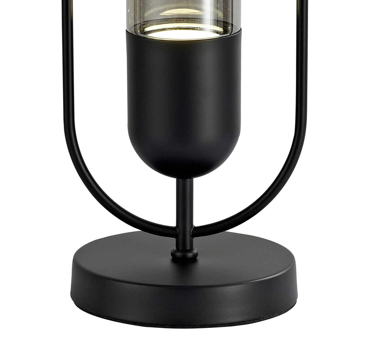 Cranford Table Lamp, 1 x 7W LED, 4000K, 790lm, Black and Smoked, 3yrs Warranty 2