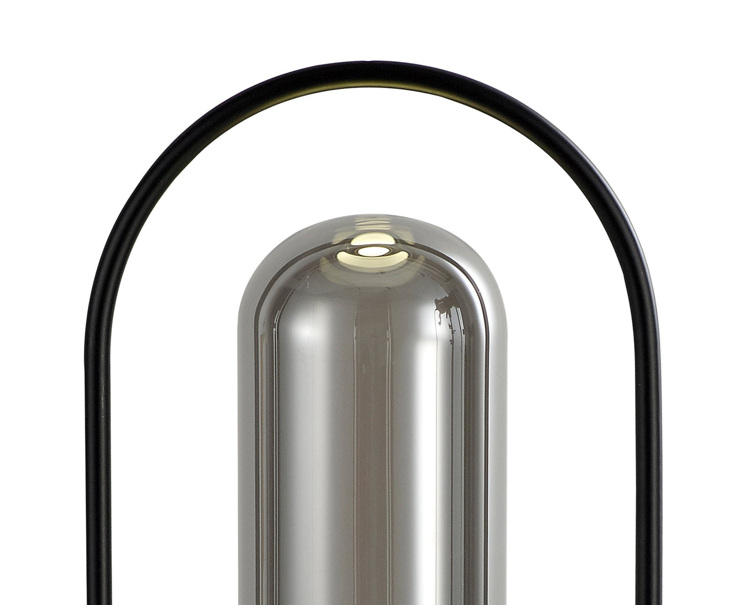 Cranford Table Lamp, 1 x 7W LED, 4000K, 790lm, Black and Smoked, 3yrs Warranty 2