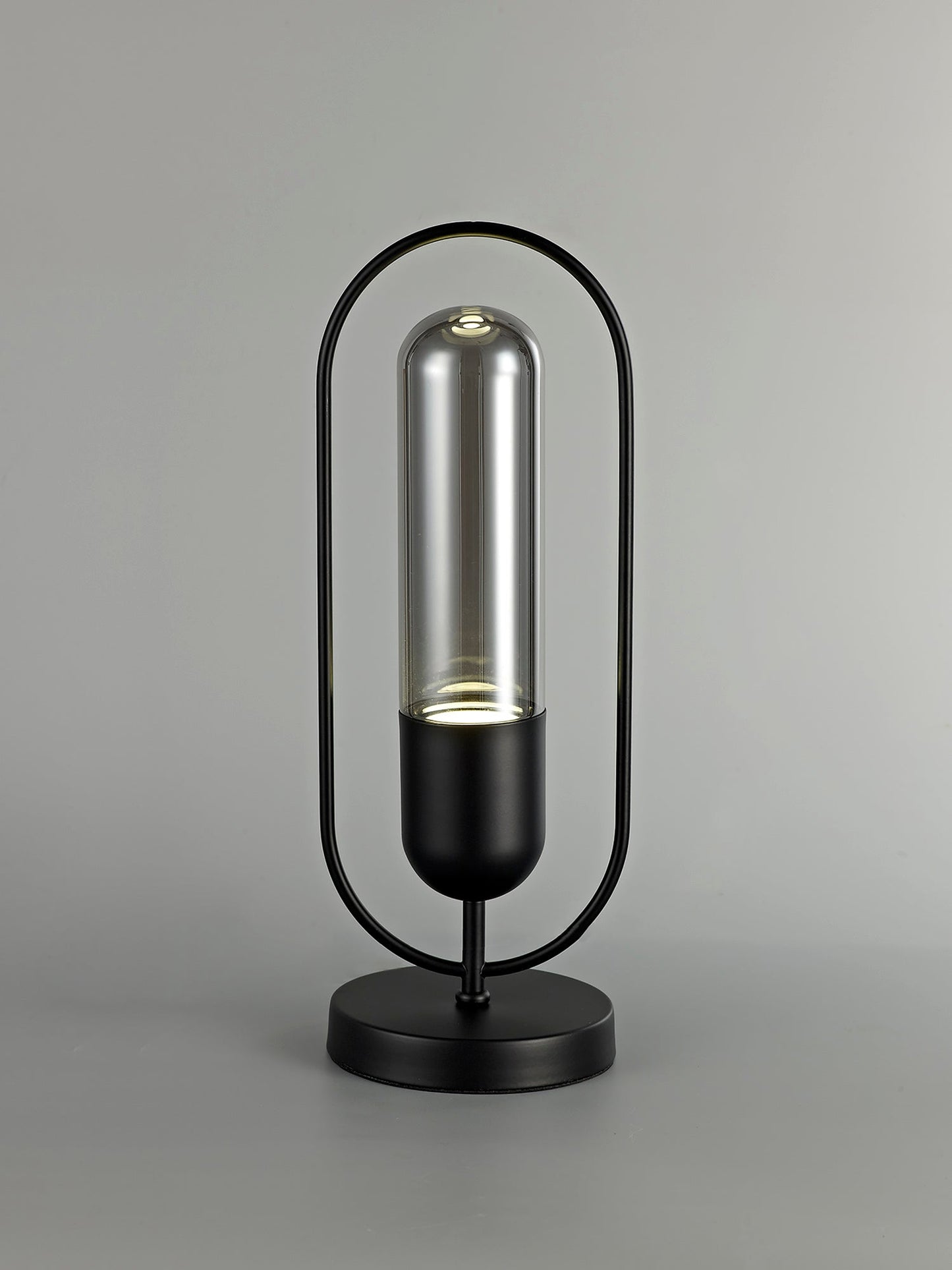 Cranford Table Lamp, 1 x 7W LED, 4000K, 790lm, Black and Smoked, 3yrs Warranty 2