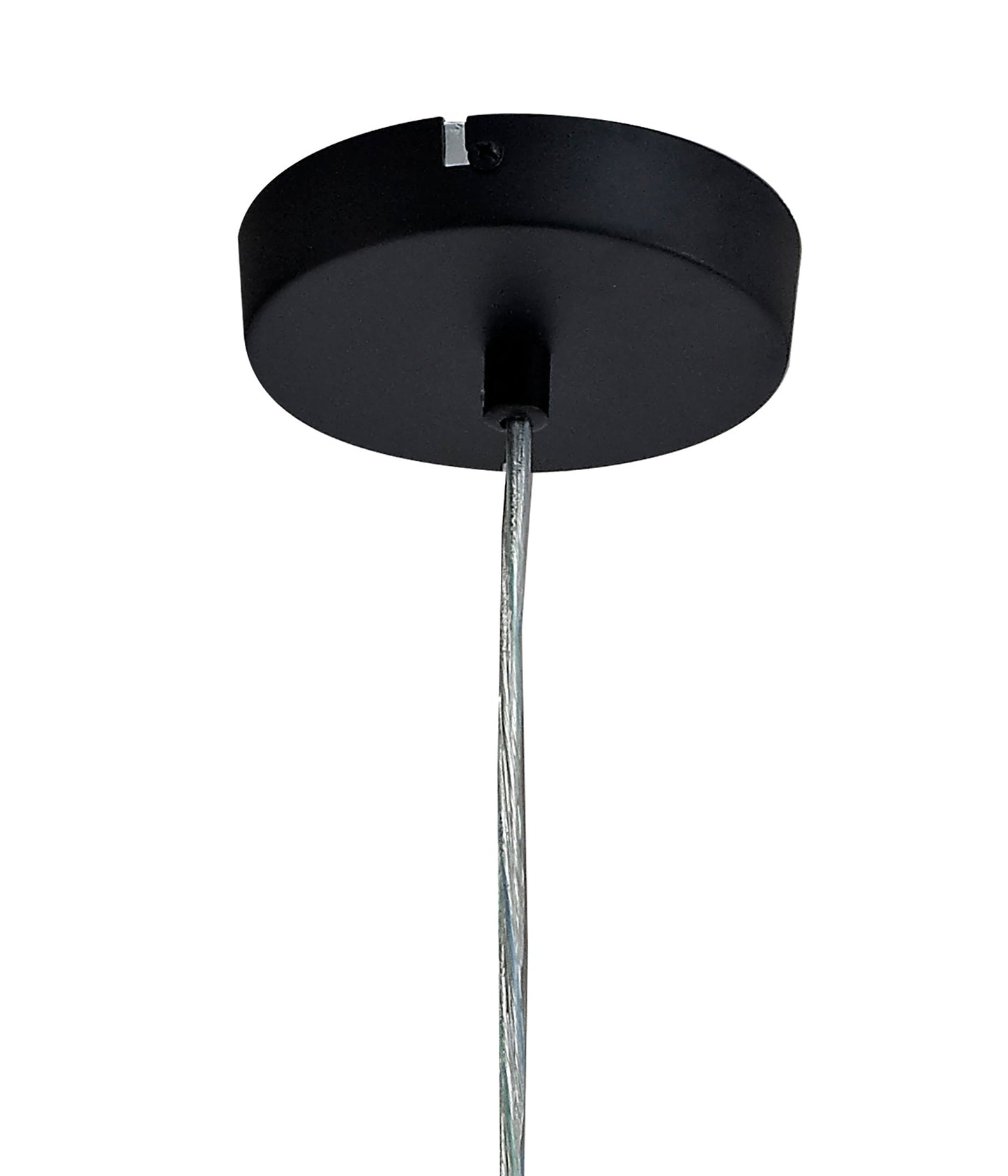 Cranford Pendant, 1 x 7W LED, 4000K, 790lm, Black and Smoked, 3yrs Warranty 2