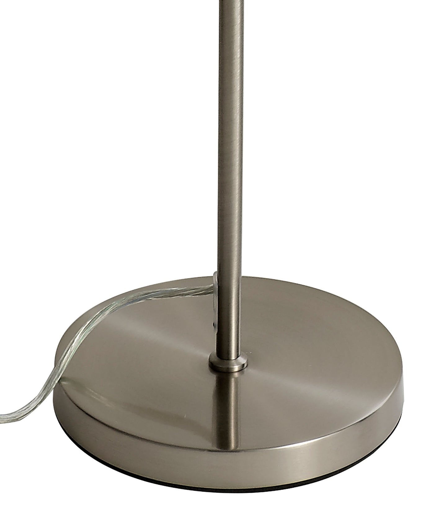 Cranford Floor Lamp, 1 x 7W LED, 4000K, 790lm, Satin Nickel and Clear, 3yrs Warranty 2