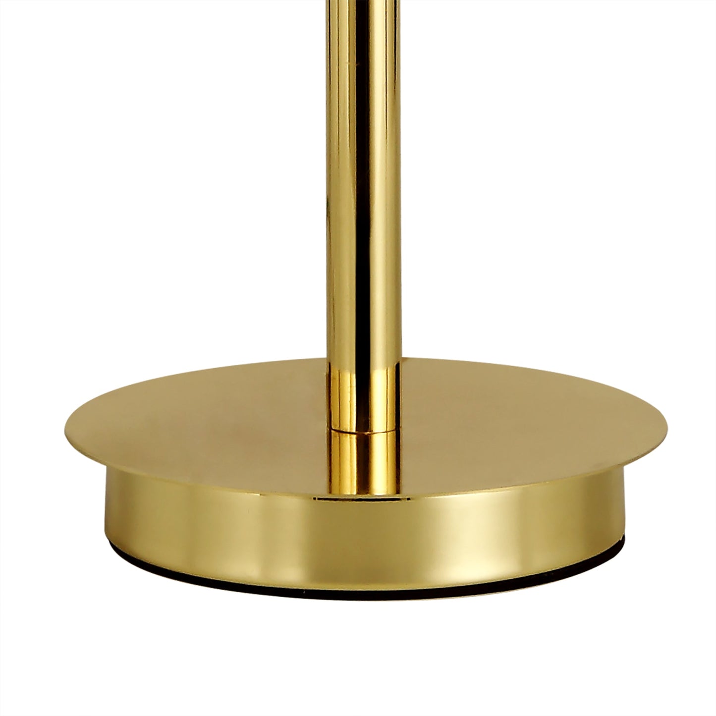 Disley Table Lamp, 2 x E14, Polished Gold