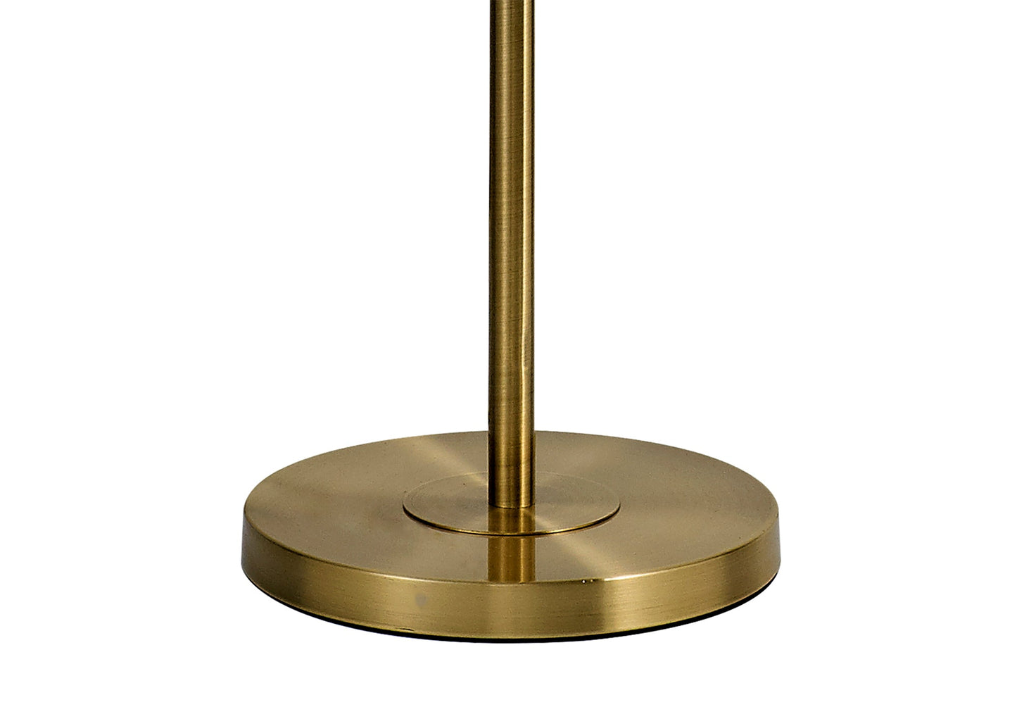 Disley Floor Lamp, 3 x E14, Antique Brass