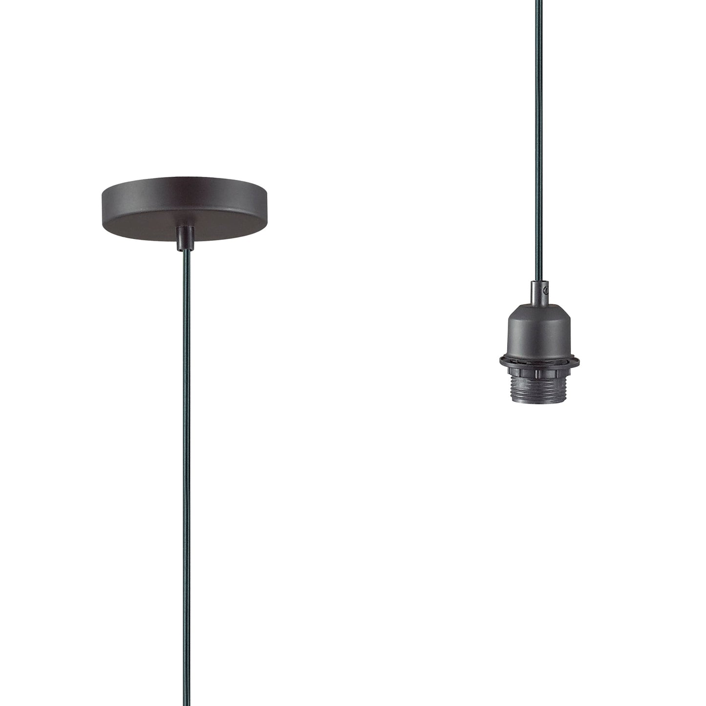Saltney 1 Light Pendant E27 With 35cm Tiffany Shade, Cream and Red and Clear Crystal Centre and Aged Antique Brass Trim and Black