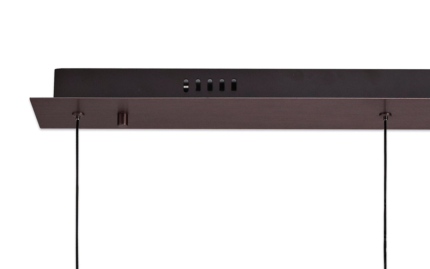 Dunham 3 Light Linear Pendant, 3 x 5W LED, 3000K, 431lm, Satin Brown, 3yrs Warranty 2