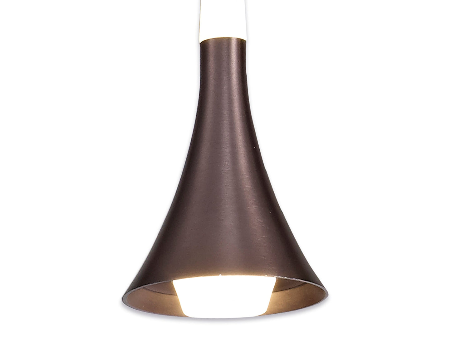 Dunham 3 Light Linear Pendant, 3 x 5W LED, 3000K, 431lm, Satin Brown, 3yrs Warranty 2